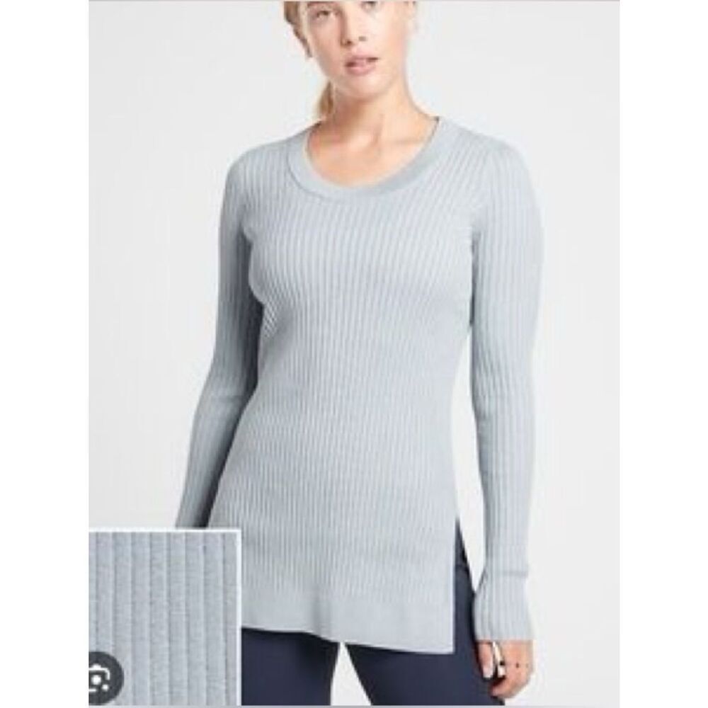 Athleta Lincoln Park Ribbed Pullover Sweater